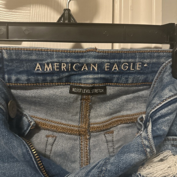 Distressed Denim Shorts - Picture 2 of 2